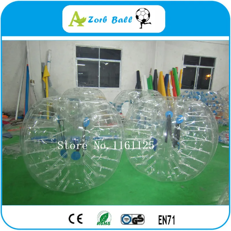 12 шт + 2 насоса от двери до сервис ТПУ пузырь футбол 1 м красный или синий Loopy мяч