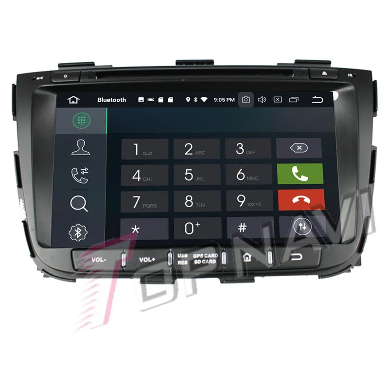 Автомобильный мультимедийный центр TOPNAVI Android 9 0 GPS навигация CD плеер для KIA SORENTO 2013