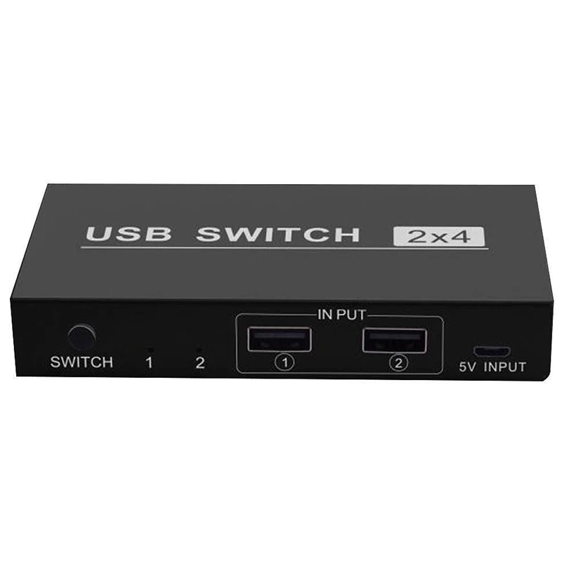 Переключатель Usb 2X4 4 порта функция памяти 5V 2 0 Обмен устройства для принтера