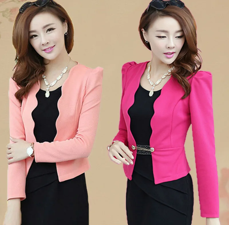 2014 весенний женский ol элегантный костюм двойка Тонкий с длинным рукавом Весна и