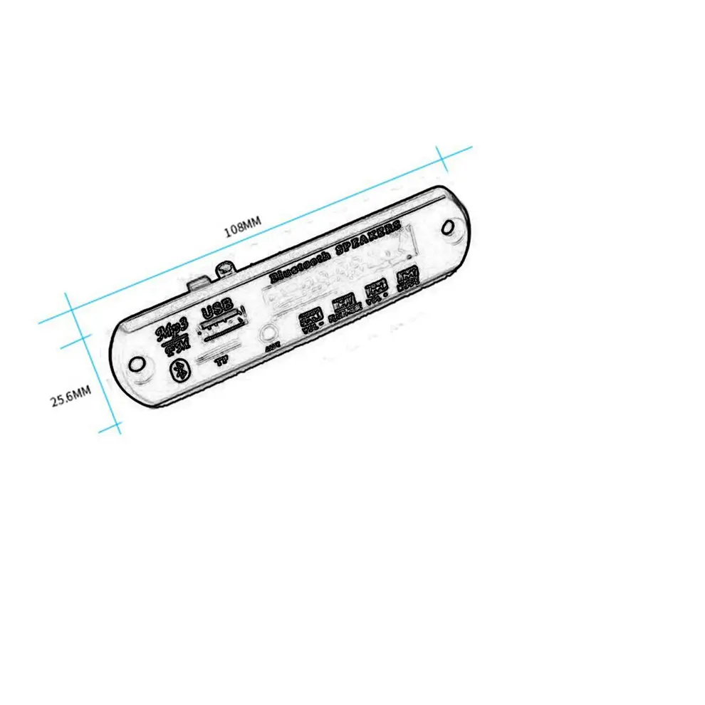 Lossless Bluetooth MP3 WMA декодер доска с пультом дистанционного управления аудио модуль поддержка AUX TF USB FM радио для автомобиля аксессуар