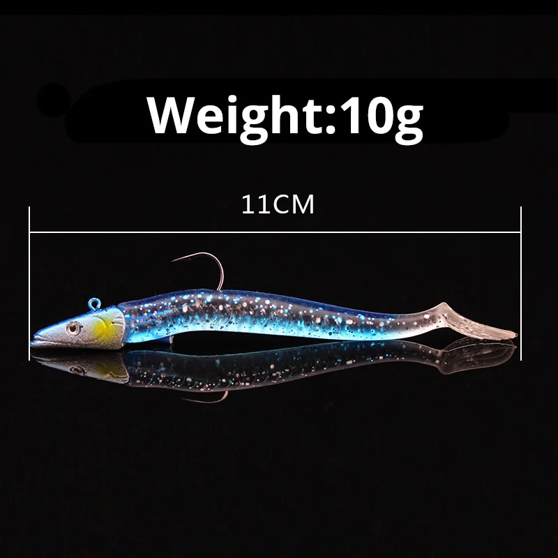 Amlucas на высоком каблуке 11 см 10g Lead jig Head мягкие рыболовные приманки одинарный крюк