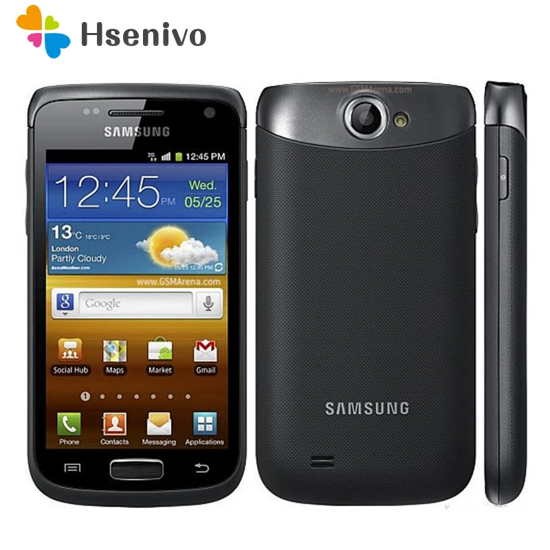 Восстановленный Samsung i8150 Оригинальный разблокированный смартфон Galaxy W мобильный