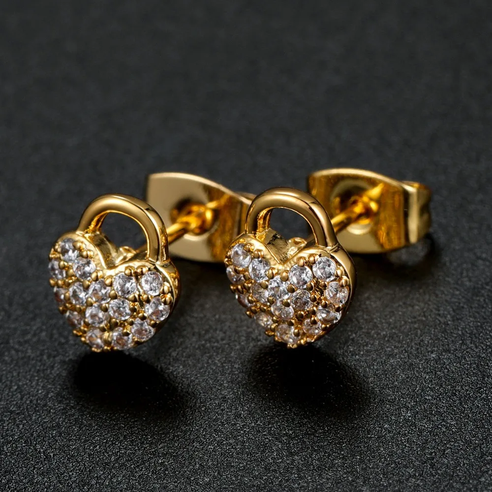 Angel girl High quality earrings lovely heart-shaped shape for young fashionable women jewelry gifts E1610221 | Украшения и