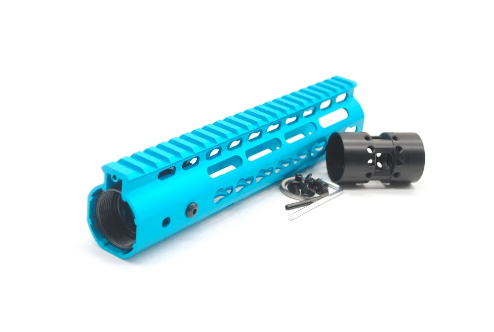 Aplus 9 ''Keymod Handguard Rail Free Float Picatiny Mount Sytsem _ цветов подходит. 223/5.56 AR-15_Aluminum/стальная