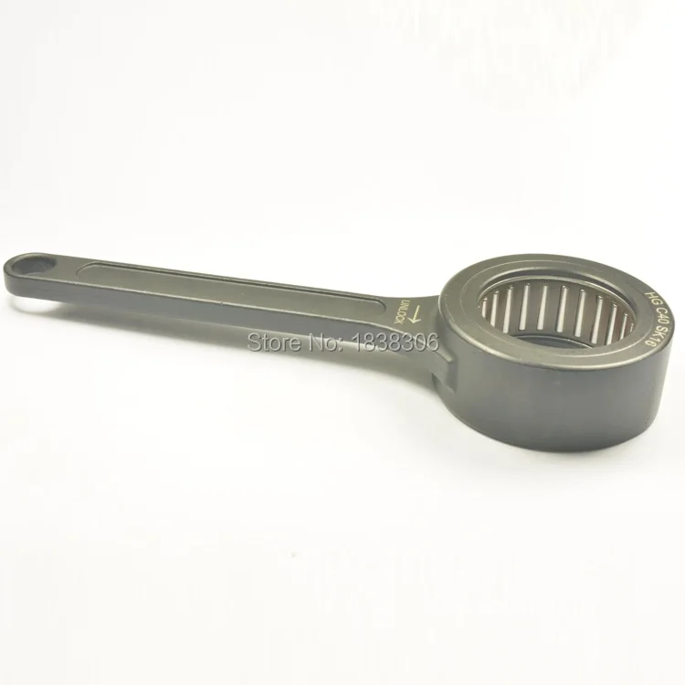 SK hook spanner for round DIN 69871tool holder lock nut GER ball wrench bearing SK16 diameter 40mm manual vise
SK hook spanner for round DIN 69871tool holder lock nut GER ball wrench bearing SK16 diameter 40mm manual vise