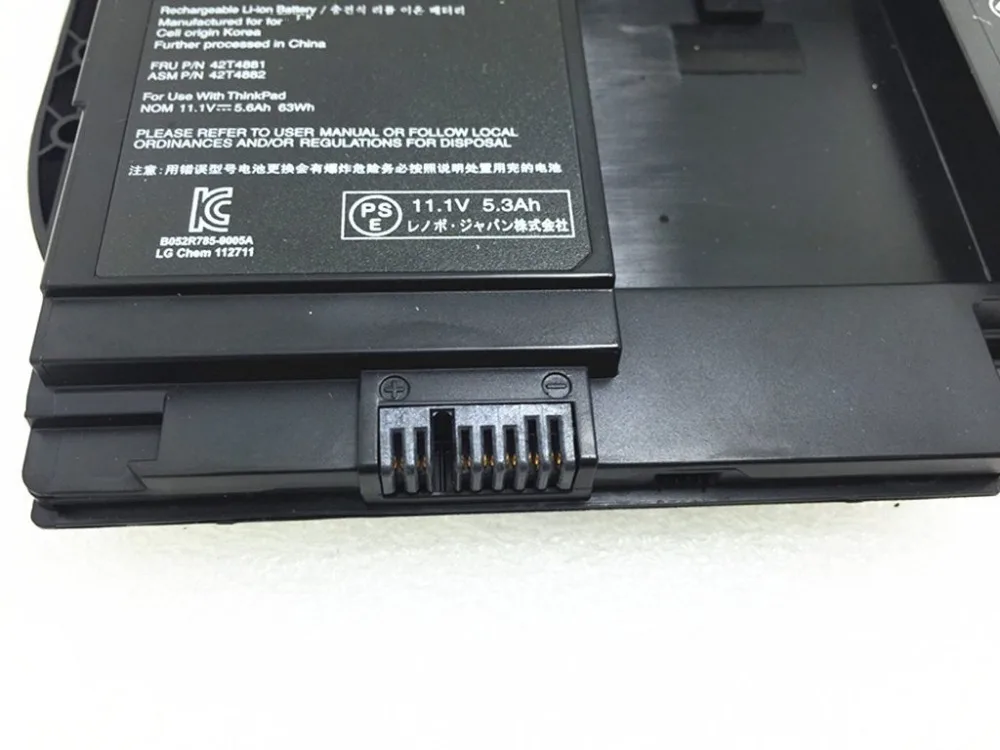 Аккумулятор 63WH X220T для Lenovo ThinkPad X220 Tablet X220iT 42T4881 42T4882 42T4877 42T487 42T4880 42T4879 52 +|battery for