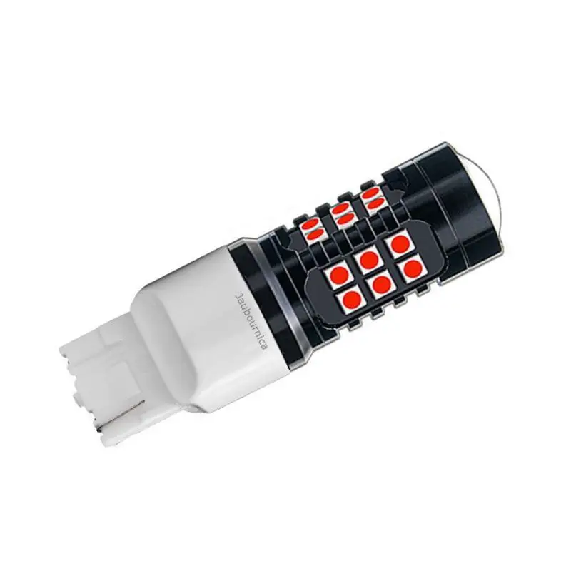 1 шт. T20 7440 W21W WY21W 1500LM 27 SMD 3030 светодиодная автомобильная лампа заднего хода