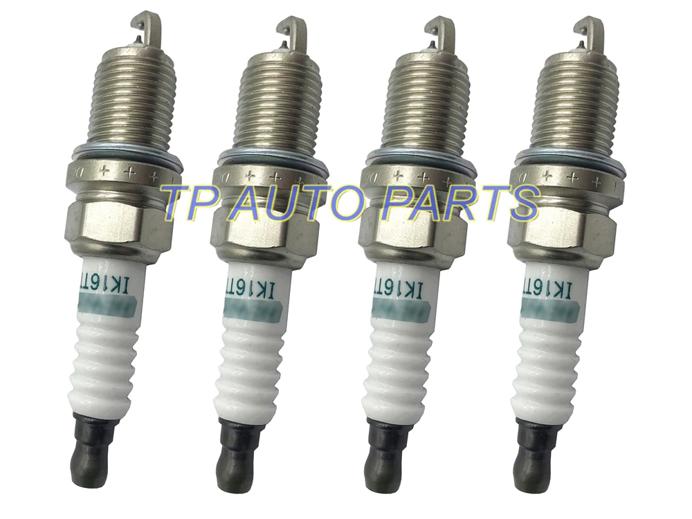 4 шт. Свеча зажигания совместима с МАЗ-da Hon-da Toyo-ta OEM IK16TT | Автомобили и мотоциклы