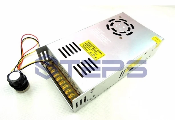 Регулятор скорости электропитания для самостоятельной сборки с ЧПУ, 0-48 В постоянного тока, 10 А, 480 Вт