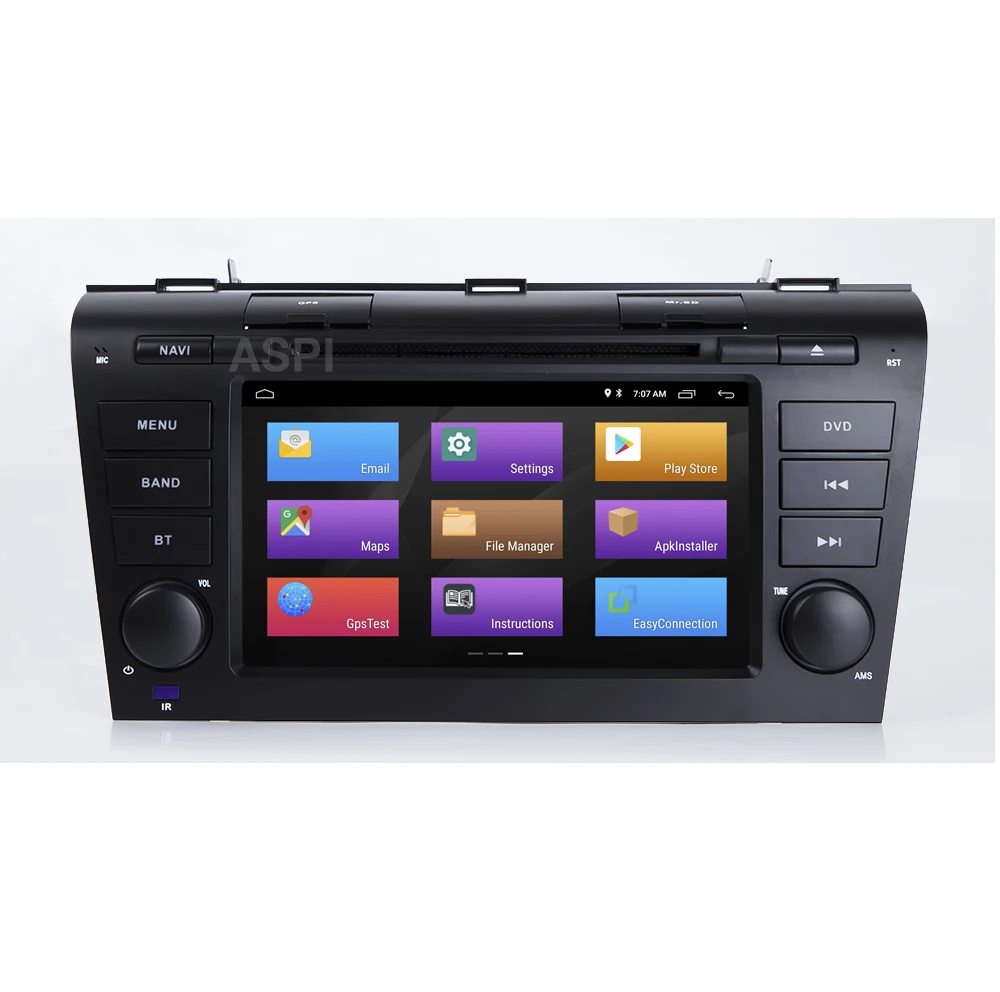 Android 9 1 автомобильный DVD мультимедийный плеер для Mazda 3 2004 2009 2 Din Автомобильный