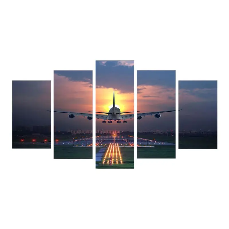 Настенные художественные плакаты Современное украшение для дома 5 панелей