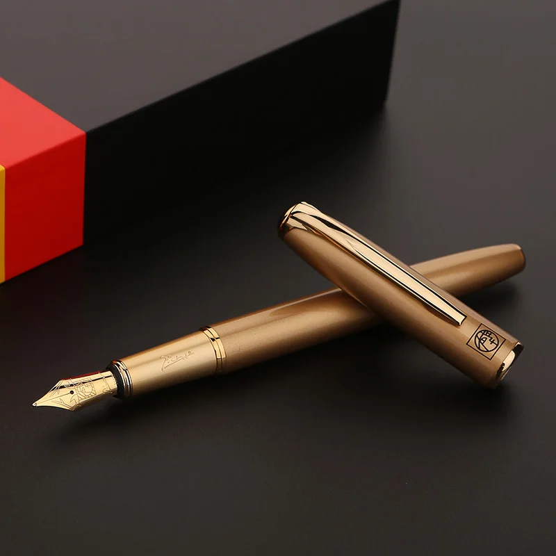 Ручка перьевая Picasso PS916 с золотым иридиевым наконечником оригинальная коробка на