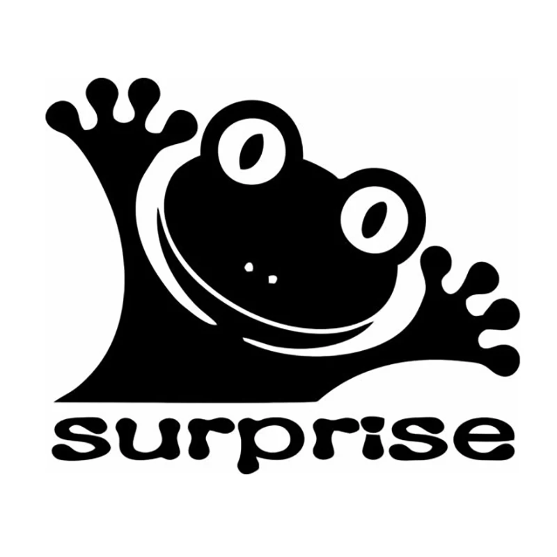 

Surprise Decal Funny Auto Car Bumper Window Vinyl Sticker Banner Laptop Funny Personality Stickerss