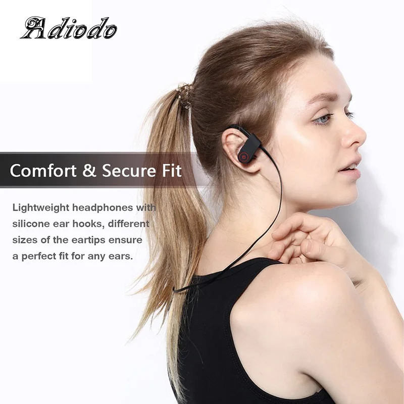 Беспроводные Bluetooth наушники с отличной низкой звуковой частотой Спортивная