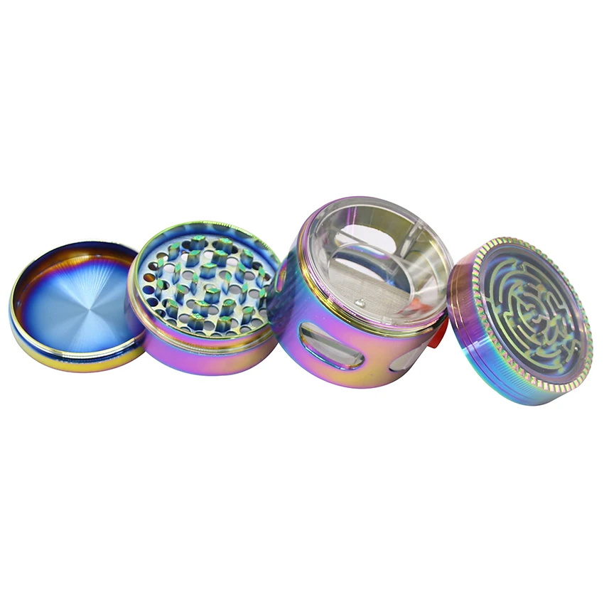 Радужный Цвет Лабиринт дизайн верхняя крышка 63 мм ящик тип хранения слой