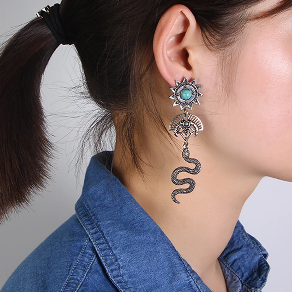 Медная витая любовь резной цветок в форме листа змеи античный золотой цвет сплав