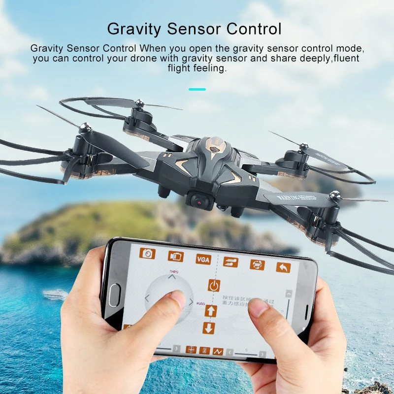 TK L600 Mini Camera Drone Optical Flow Positioning Quadcopter Foldable Wifi FPV FSWB Altitude Hold RC Helicopter | Электроника