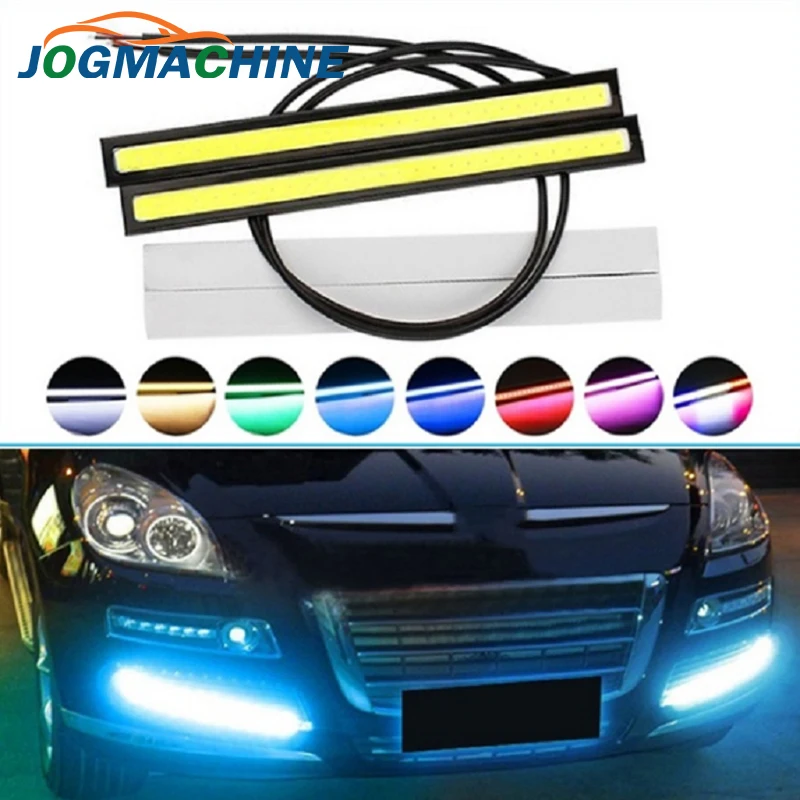 2 шт. светодиодный дневные ходовые огни для автомобиля ультраяркие 12 В 17 см