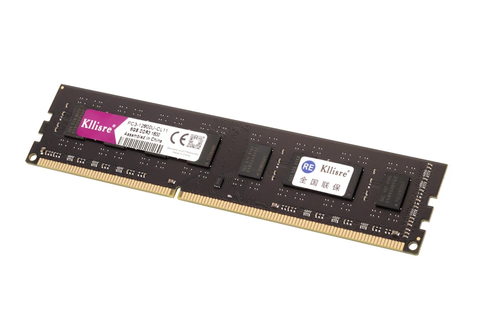 Kllisre ddr3 8gb Ram 1600MHz No ecc Настольный ПК Память 240-pins dimm