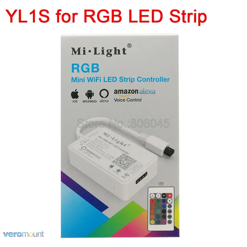 Светодиодный пульт дистанционного управления Milight YL1S YL2S устройство для