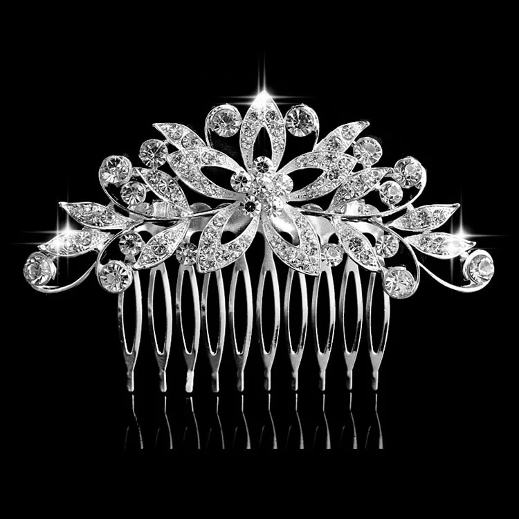 

Manufacturers selling new Korean diamond Tiara Comb bride bride Europe fashion jewelry necklaces wholesale