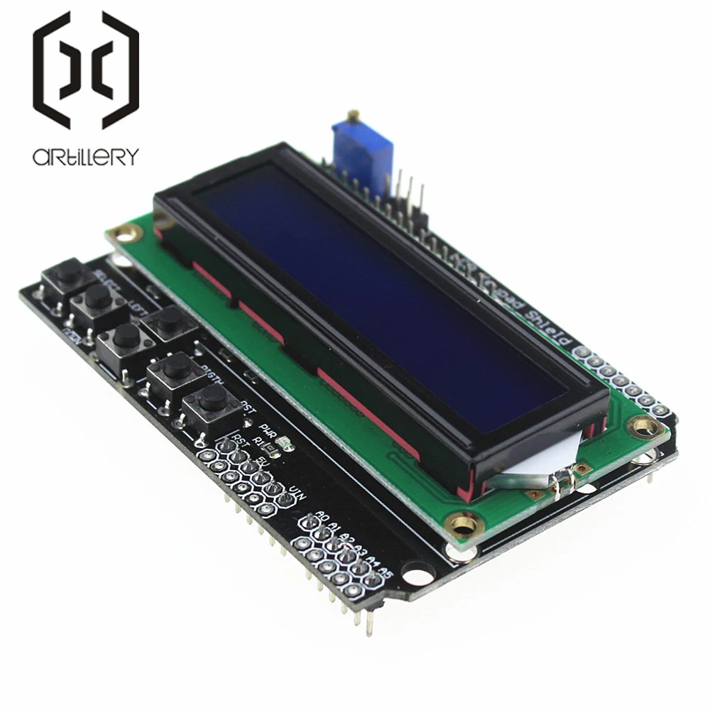 ЖК-клавиатура Щит lcd 1602 lcd 1602 Модуль дисплей ATMEGA328 ATMEGA2560 Raspberry Pi UNO синий экран