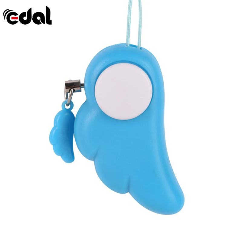 90db Self Defense Supplies Blue Personal Attack/Anti Rape Alarm Safety Security for Girl Kids Children Protecion Hot|Фитнес-трекеры| |