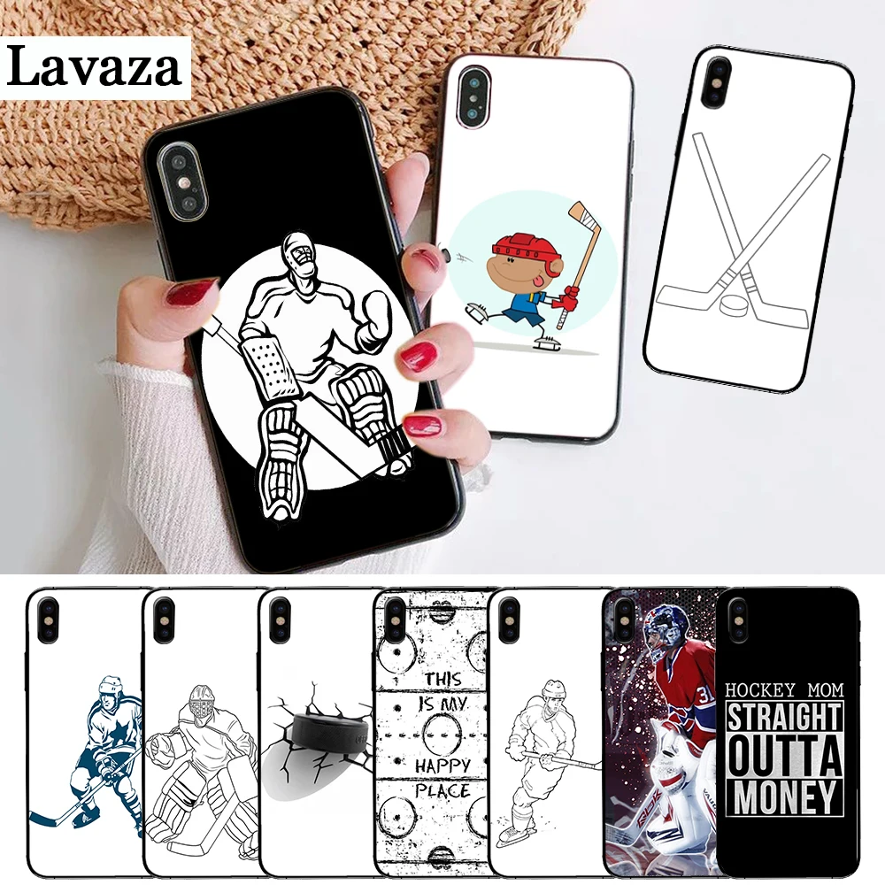 T hockey sport Силиконовый чехол для iPhone 5 5S 6 6S Plus 7 8 11 Pro X XS Max XR|Бамперы| |
