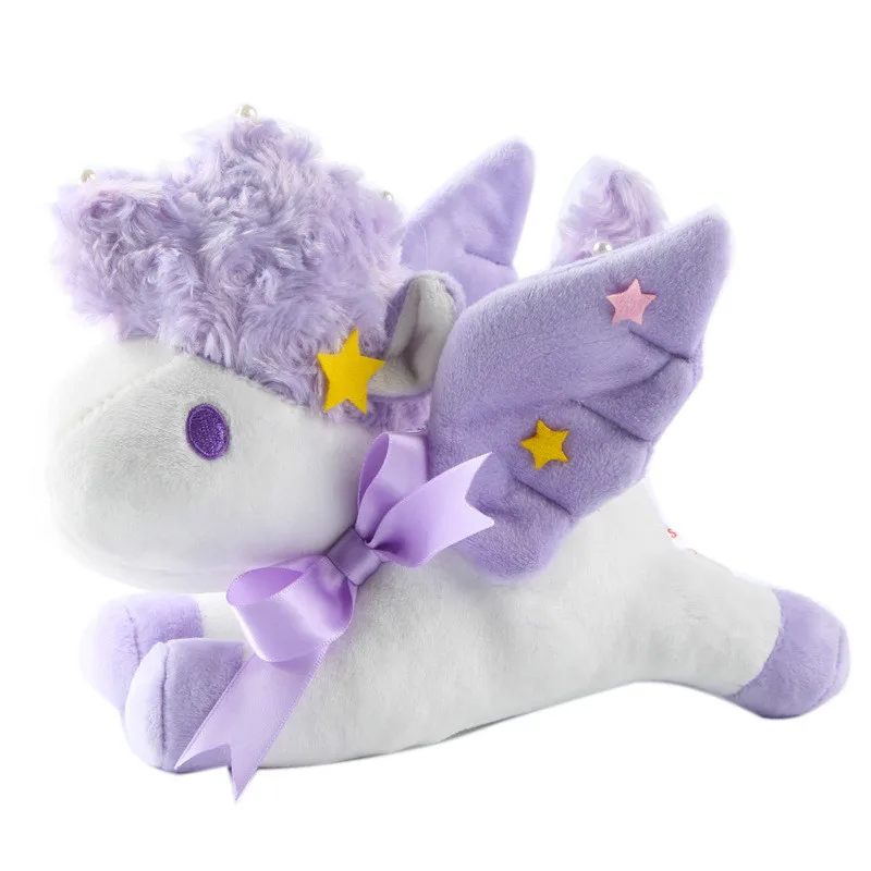 Sanrio Little Twin Stars единорог плюшевые игрушки Аниме в виде мультяшного героя Лошадь