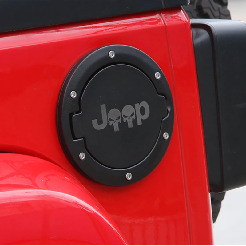 HYZHAUTO 1 шт. крышка топливного бака для Jeep Wrangler JK 2007 2017 аксессуары сплав + ABS