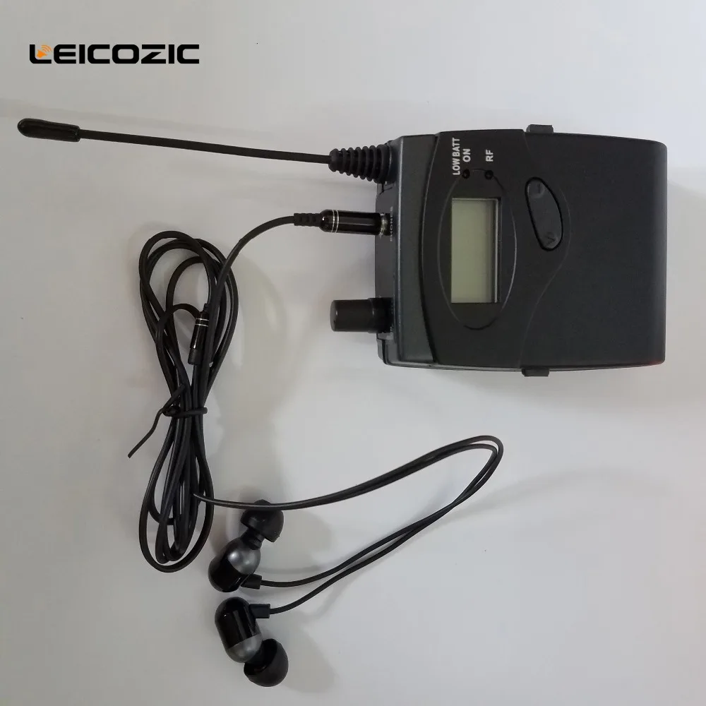 저렴한 Leicozic 모니터 인 이어 7 수신기 300g3 Iem 인 이어 모니터 무선 시스템 인 이어 모니터 전문 Iem 무선 시스템