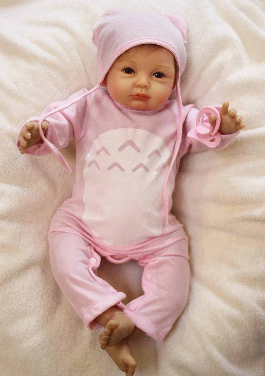 OtardDolls милая Кукла Reborn тканевая кукла 55 см силиконовая реалистичные куклы 22 дюйма