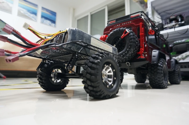 Аксессуары для 1/10 TRAXXAS прицеп Сделай Сам TRX4 D90 SCX10 Rc Crawler Car Part|car part|rc crawlerscx10 trailer |
