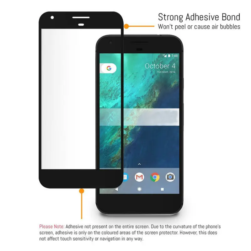 9D полное покрытие закаленное стекло для Google Pixel 4 4A 3A 3 2 XL 9H прозрачное HD