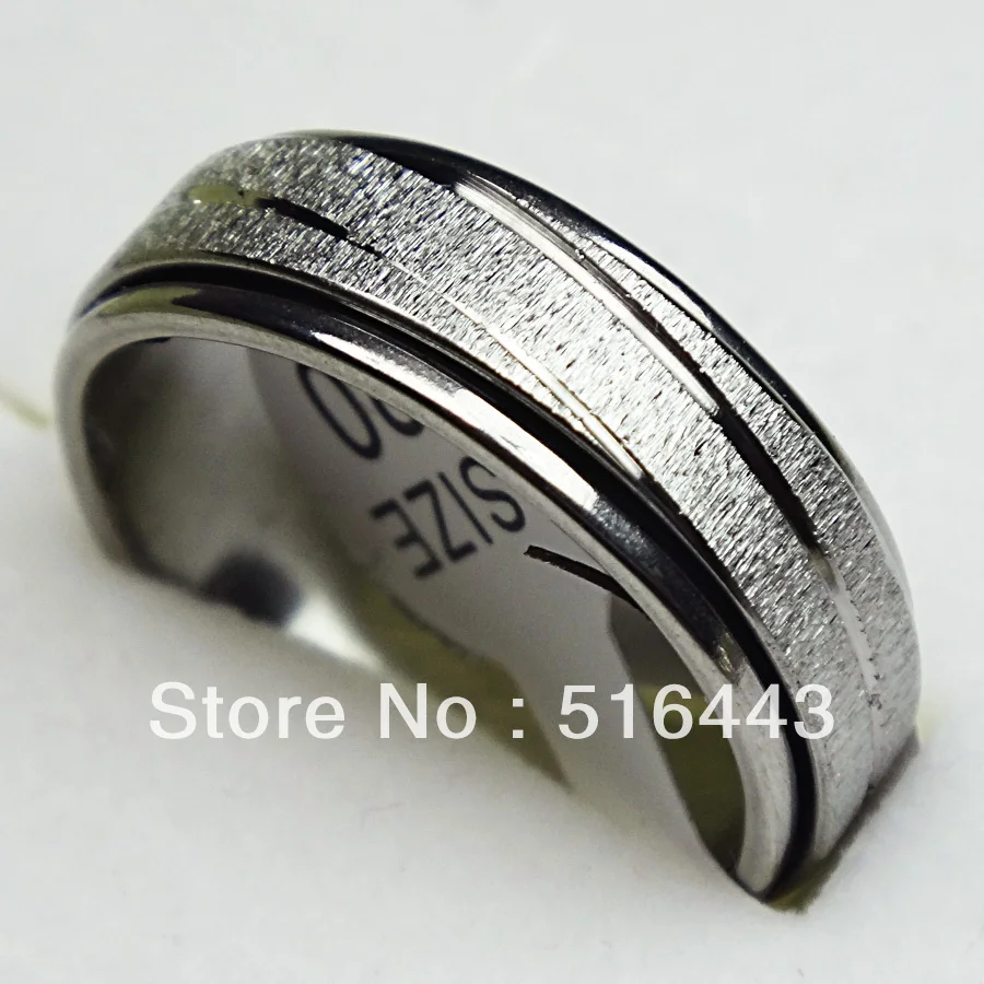 10 шт. поворотные серебряные кольца из нержавеющей стали|women silver rings|silver ringring wholesale |