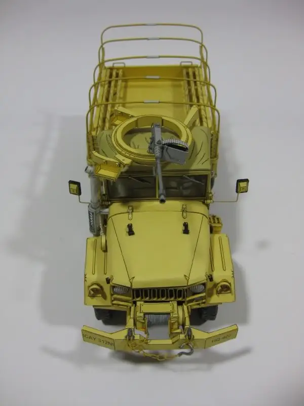 Второй мировой войны GMC M35 A2 2,5 тонн грузовой автомобиль 3D Бумага модель ди