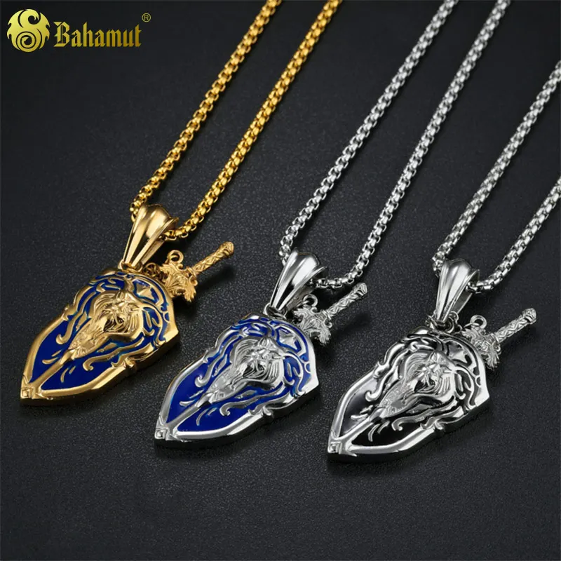 Вау Бахамут ожерелье с подвеской|pendant necklace|jewelry pendantwow alliance |