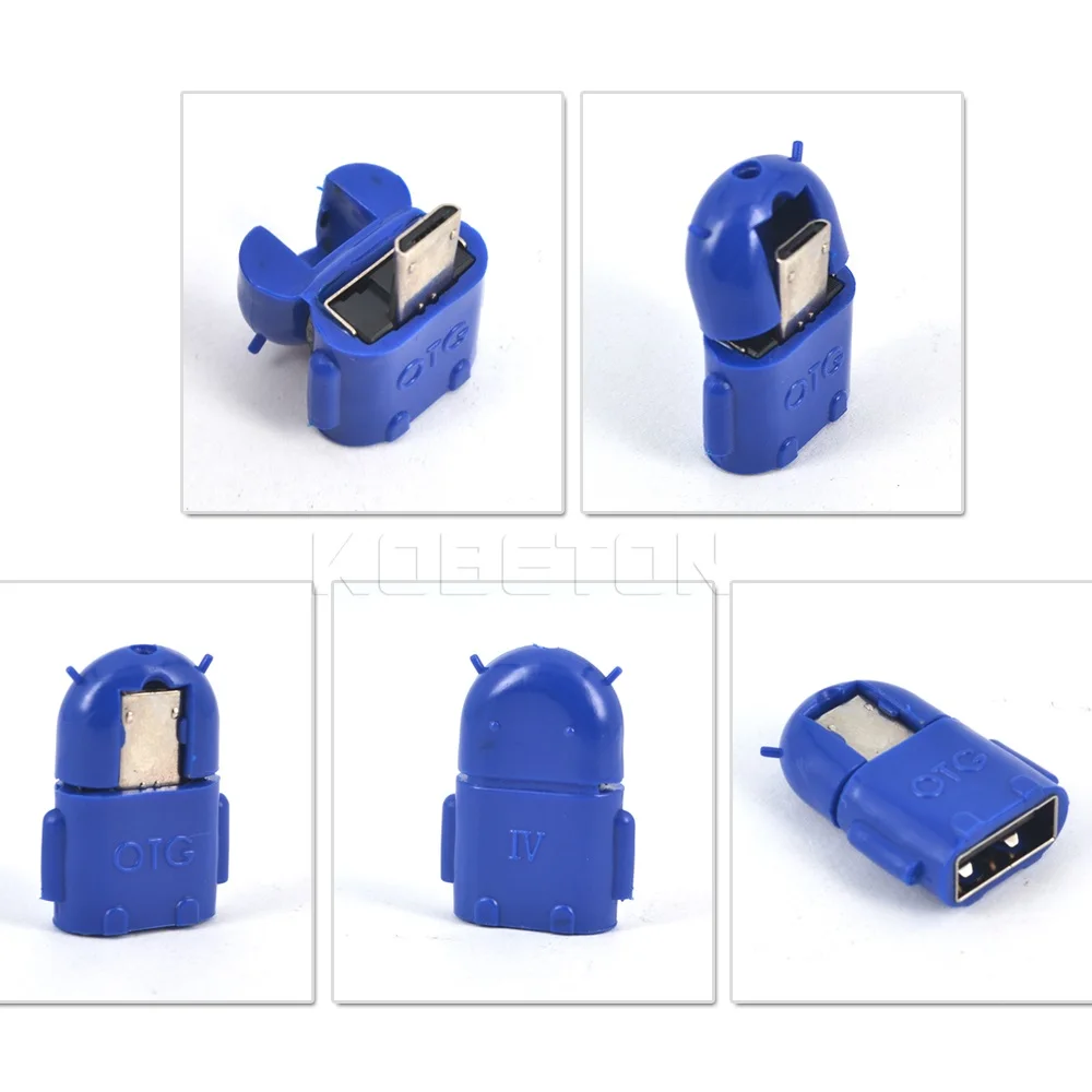 Kebidu 7 шт./лот микро USB Мини OTG адаптер конвертер кабель для планшетного ПК Android
