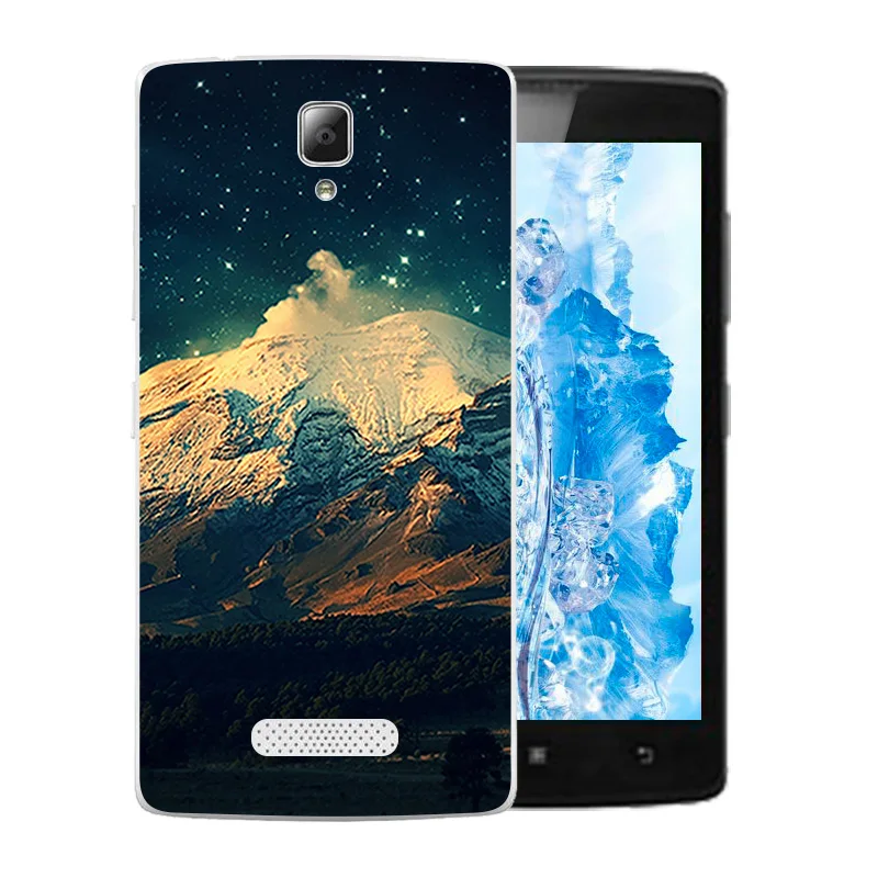 Чехлы для телефонов Lenovo A2010 A 2010 Fundas с пейзажным узором мягкие силиконовые чехлы