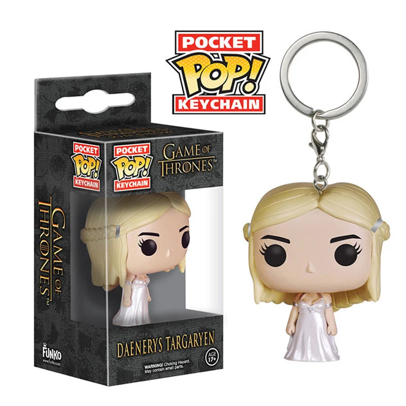 2019 хит Новинка Funko pop Game Dragon Girl Daenerys для bmw брелок автомобиля джипа из стали турбо