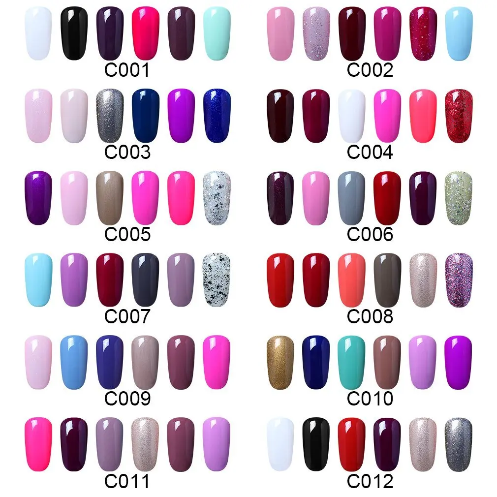Набор гель лаков CLAVUZ для ногтей 6 шт./лот 8 мл|set manicure|gel polish setpolish set |