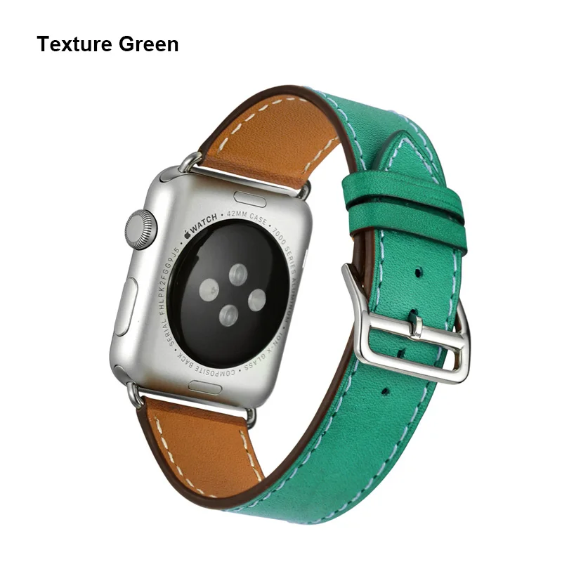 Лидер продаж кожаный один тур ремешок для наручных часов Apple Watch 4 44 мм 40 м, браслет на запястье, ремешок для наручных часов iWatch серии 3/2/1, 42 мм, 38 мм, ремешок для часов