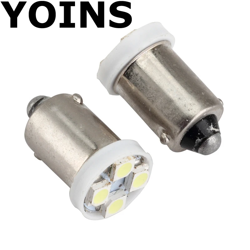 Лучшая цена 2 шт./лот T11 BA9S 1895 T4W 363 4 светодиодный 3528 SMD белый автомобиль авто