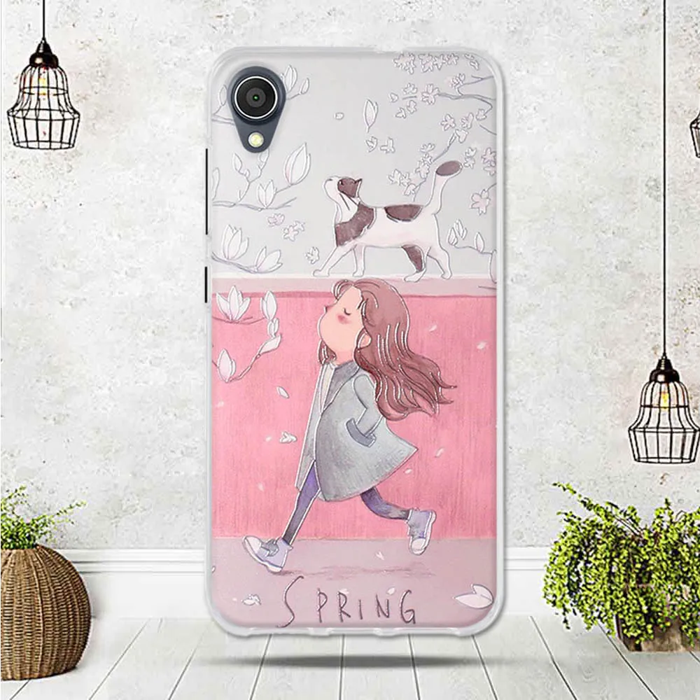 Чехол для Asus ZenFone Live (L1) ZA550KL мягкий силиконовый чехол из ТПУ ZA 550KL | Мобильные