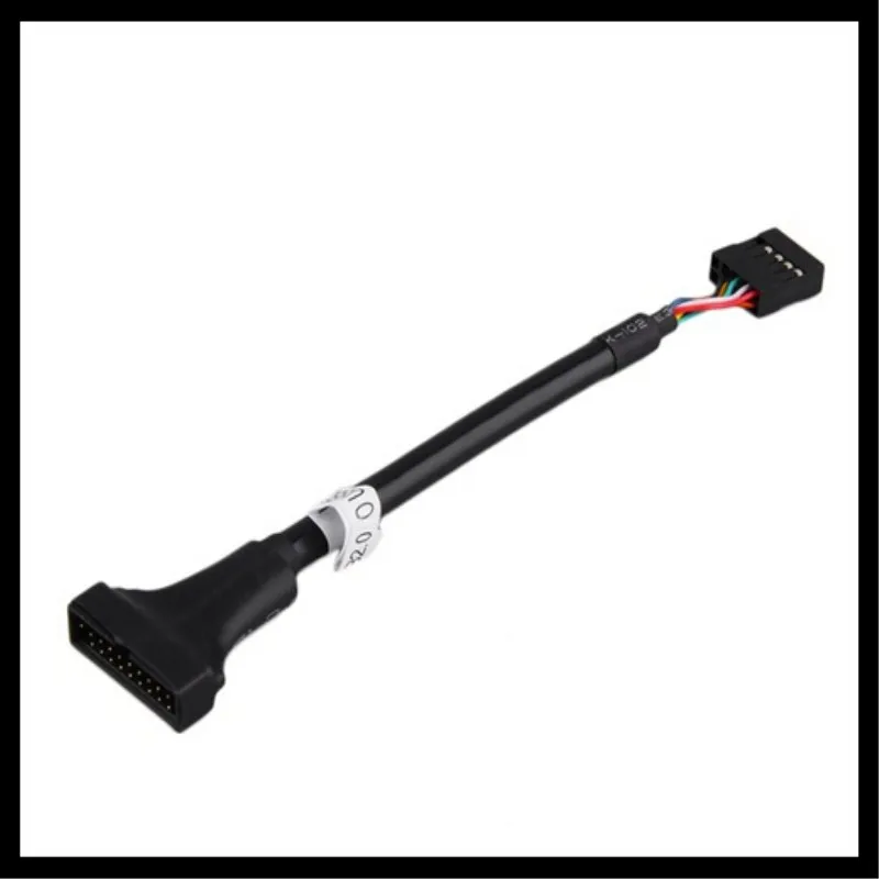 Новый USB 2 0 9-контактный разъем для материнской платы 3 20-контактный Мужской