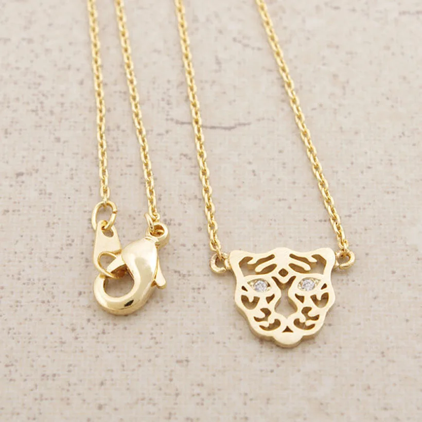 Горячая распродажа 2016 мода ювелирных ленты цепи тигр ожерелье долго заявление