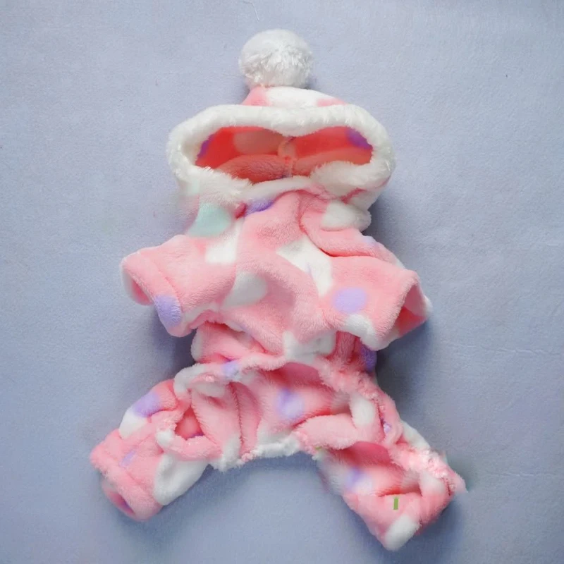 1 шт. новые милые 4-ноги-положить на питомцев С персик-сердце-узор осень /зимняя