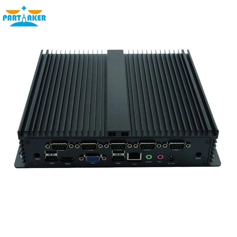 

Industrial Mini PC Intel I3 3217U I5 3317U I7 3537U WIFI Computer with DHMI VGA 6 RS232 Ports Free Shipping Partaker H2