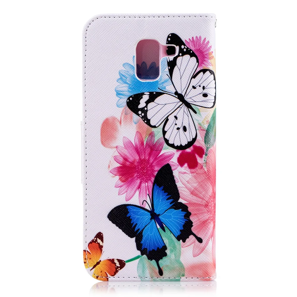 Кожаный чехол J6(2018) для Samsung galaxy J4 J6 2018 A10 A20E A20 A30 A40 A50 A70 Plus книжка с